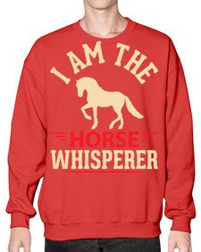 i am the horse whisperer Style 3# - horse- Sweatshirt - Crew