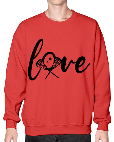 love 4# - lacrosse- Sweatshirt - Crew