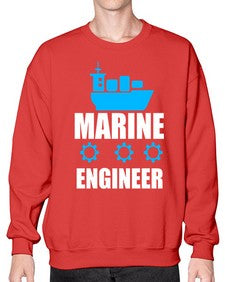 marine engineer 1086# - engineer- Sweatshirt - Crew
