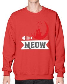 meow Style 70# - cats- Sweatshirt - Crew