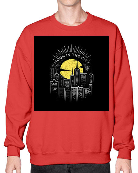 mooninthecity 2# - moon- Sweatshirt - Crew