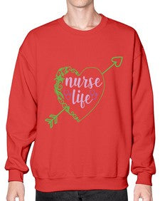 nurse life 1165# - nurse- Sweatshirt - Crew