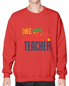 one grateful teacher Style 321# - teacher- Sweatshirt - Crew