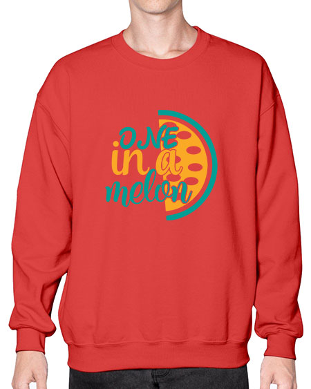 one in a melon Style 83# - summer- Sweatshirt - Crew