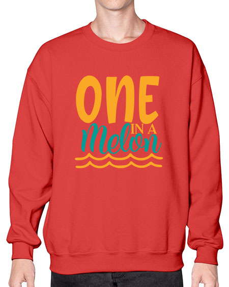 one in a melon Style 84# - summer- Sweatshirt - Crew