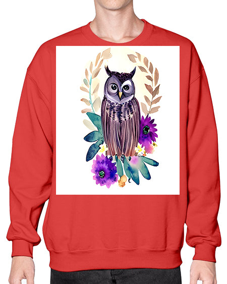 owl 17# - owl- Sweatshirt - Crew