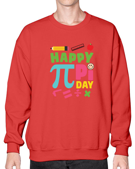 pi design 15# - pi- Sweatshirt - Crew