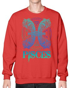 pisces Zodiac 381# - pisces- Sweatshirt - Crew