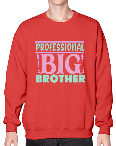 professional big brother Style 195# - kids- Sweatshirt - Crew