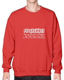 programmer some one who 1# - computer- Sweatshirt - Crew