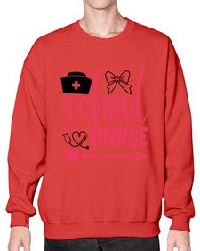 school nurse Style 1376# - nurse- Sweatshirt - Crew
