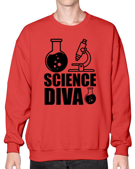 science diva 126# - general science- Sweatshirt - Crew
