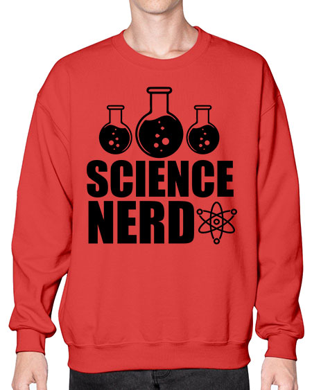 science nerd 62# - general science- Sweatshirt - Crew