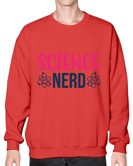 science nerd 65# - general science- Sweatshirt - Crew