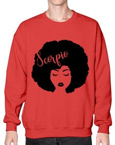 scorpio17# - black girls or women- Sweatshirt - Crew