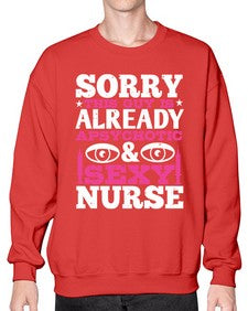 sorry this guy is Style 1424# - nurse- Sweatshirt - Crew