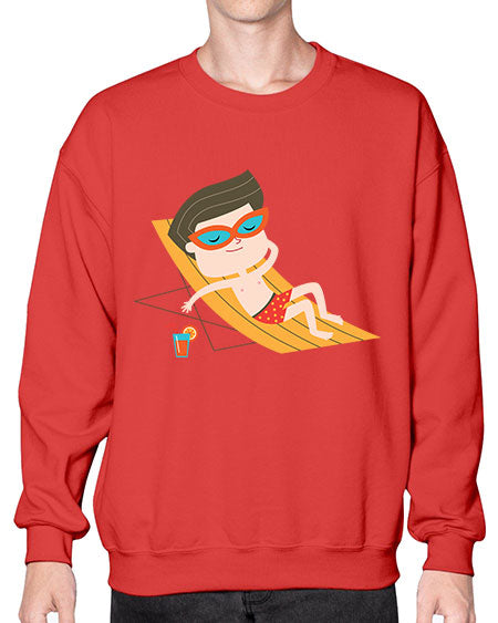 summer characters 62# - summer- Sweatshirt - Crew