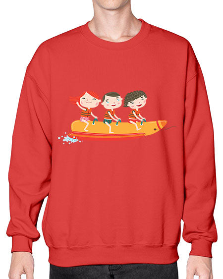 summer characters 69# - summer- Sweatshirt - Crew