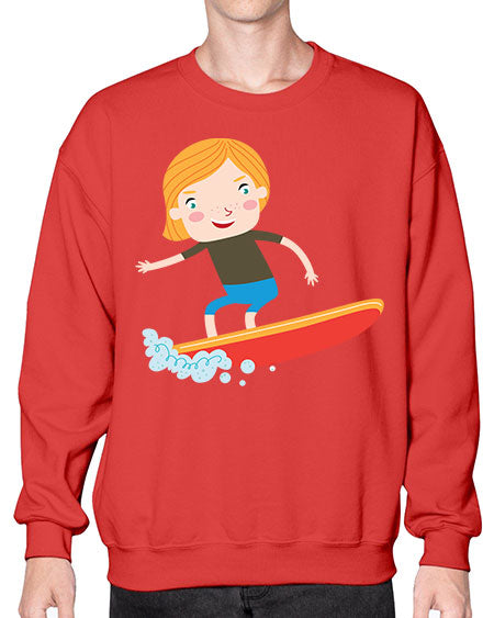 summer characters 70# - summer- Sweatshirt - Crew