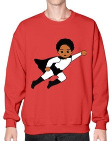 super kids girl 1# - black girls or women- Sweatshirt - Crew