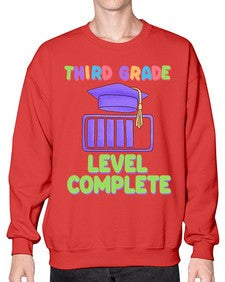 third Grade Level Complete 965# - third grade- Sweatshirt - Crew
