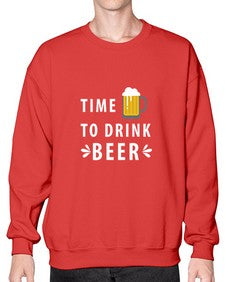 time to drink 1656# - beer- Sweatshirt - Crew