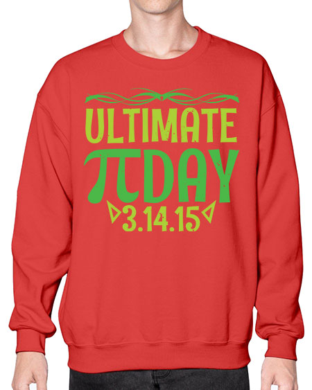 ultimate Pi day 49# - pi- Sweatshirt - Crew