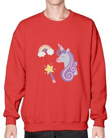 unicorn elements 455# - unicorn- Sweatshirt - Crew