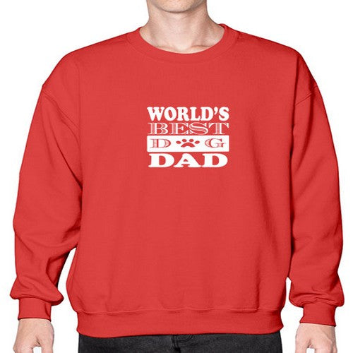 world's best dog dad 247# - dogs- Sweatshirt - Crew