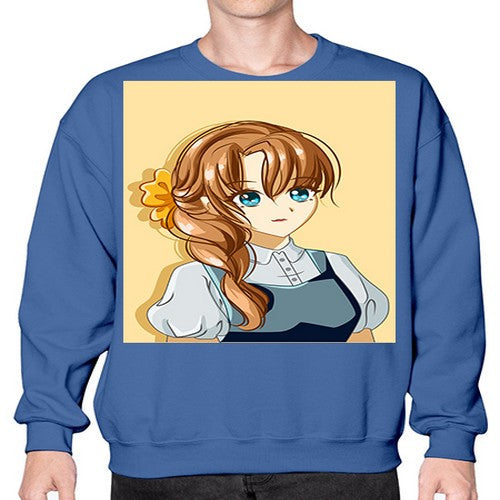 A beautiful princess 141# - anime- Sweatshirt - Crew