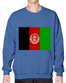 Afghanistan 275# - world flags- Sweatshirt - Crew