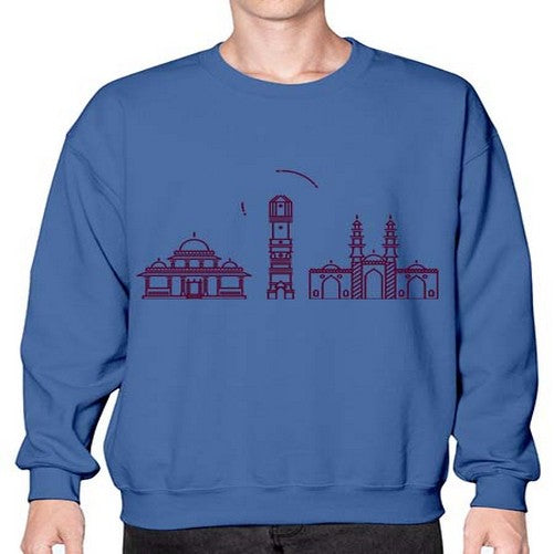 Ahmedabad 280# - cities- Sweatshirt - Crew