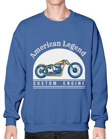 American legend 5# - motorcycle- Sweatshirt - Crew