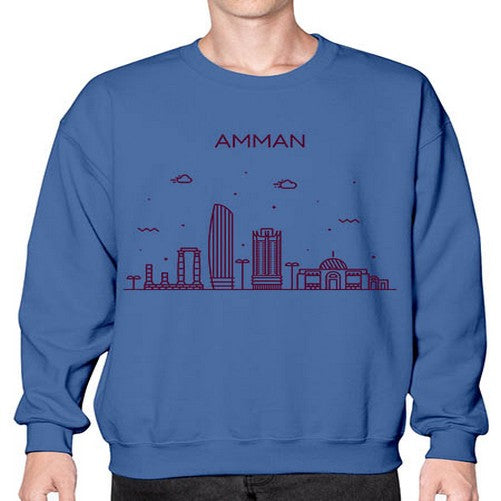 Amman 314# - cities- Sweatshirt - Crew