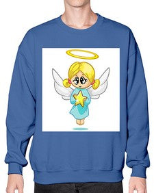 Angel 6# - cartoon animals- Sweatshirt - Crew