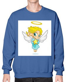Angel 7# - cartoon general- Sweatshirt - Crew