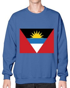Antigua and Barbuda 336# - world flags- Sweatshirt - Crew