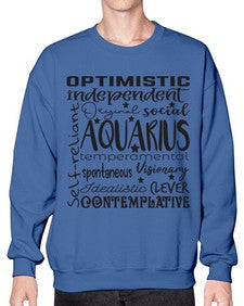Aquarius 563# - aquarius- Sweatshirt - Crew