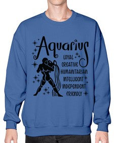 Aquarius 64# - aquarius- Sweatshirt - Crew