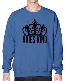 Aries king 107# - aries- Sweatshirt - Crew
