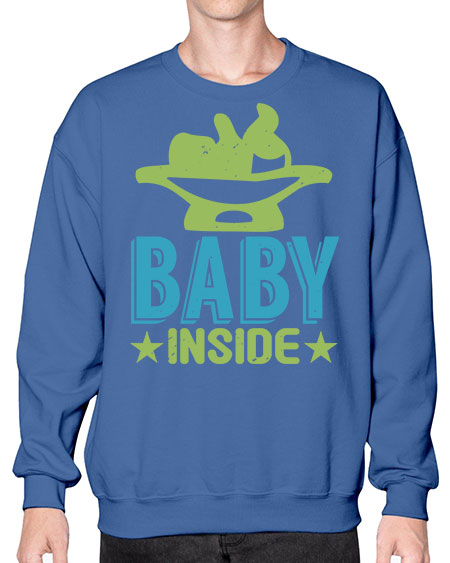 Baby Inside Style 27# - baby- Sweatshirt - Crew