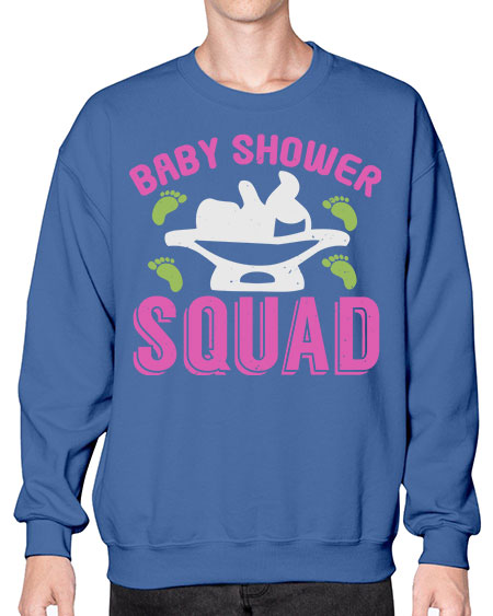 Baby shower Squad Style 31# - baby- Sweatshirt - Crew