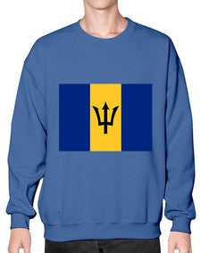 Barbados 410# - world flags- Sweatshirt - Crew