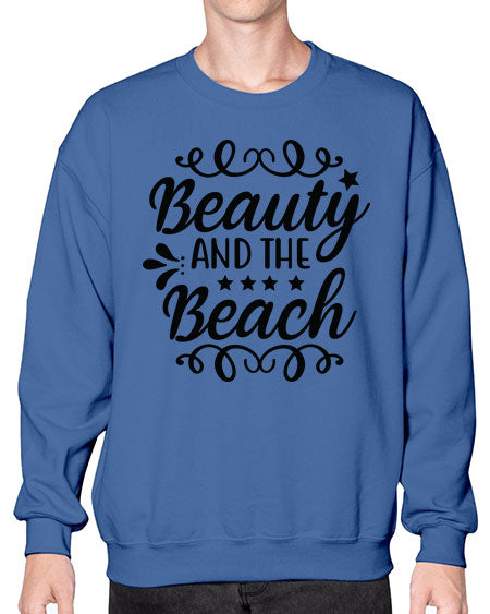 Beauty And The Beach 18# -  fashion- Sweatshirt - Crew