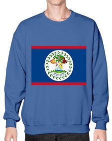 Belize 441# - world flags- Sweatshirt - Crew