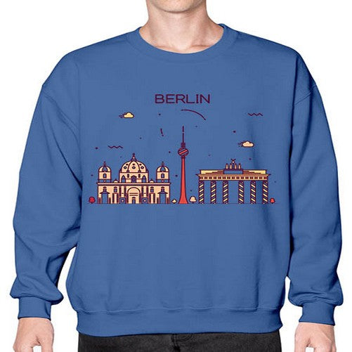 Berlin 447# - cities- Sweatshirt - Crew