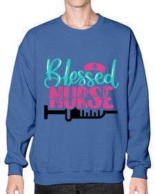 Blessed Nurse Style Style 628# - nurse- Sweatshirt - Crew