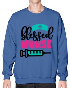 Blessed Nurse Style Style 630# - nurse- Sweatshirt - Crew