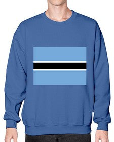 Botswana 482# - world flags- Sweatshirt - Crew