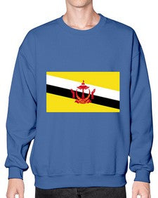 Brunei 503# - world flags- Sweatshirt - Crew